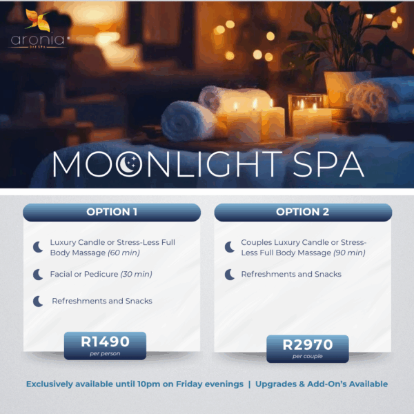 Moonlight Night Spa Package option 1