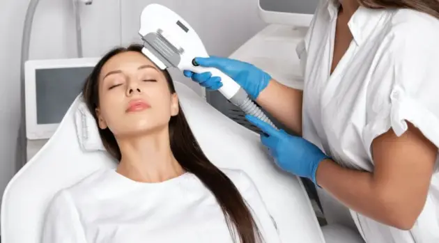Forehead under-eye