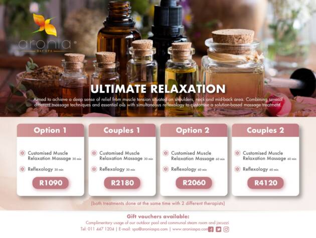 Ultimate Relaxation - Option 2 + Floatation Therapy 60min
